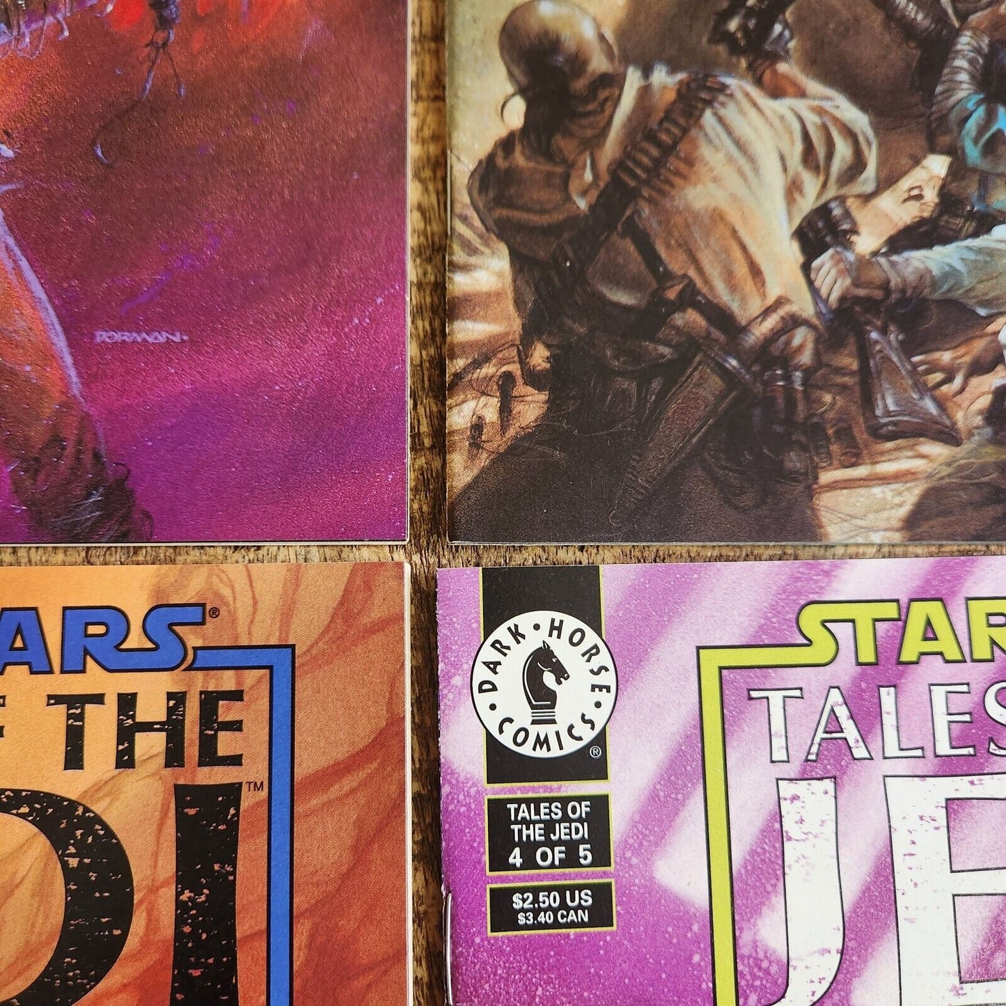 Star Wars Tales of the Jedi #1 2 4 5 Dark Horse Comics Lot of 4 VF/NM 9.0