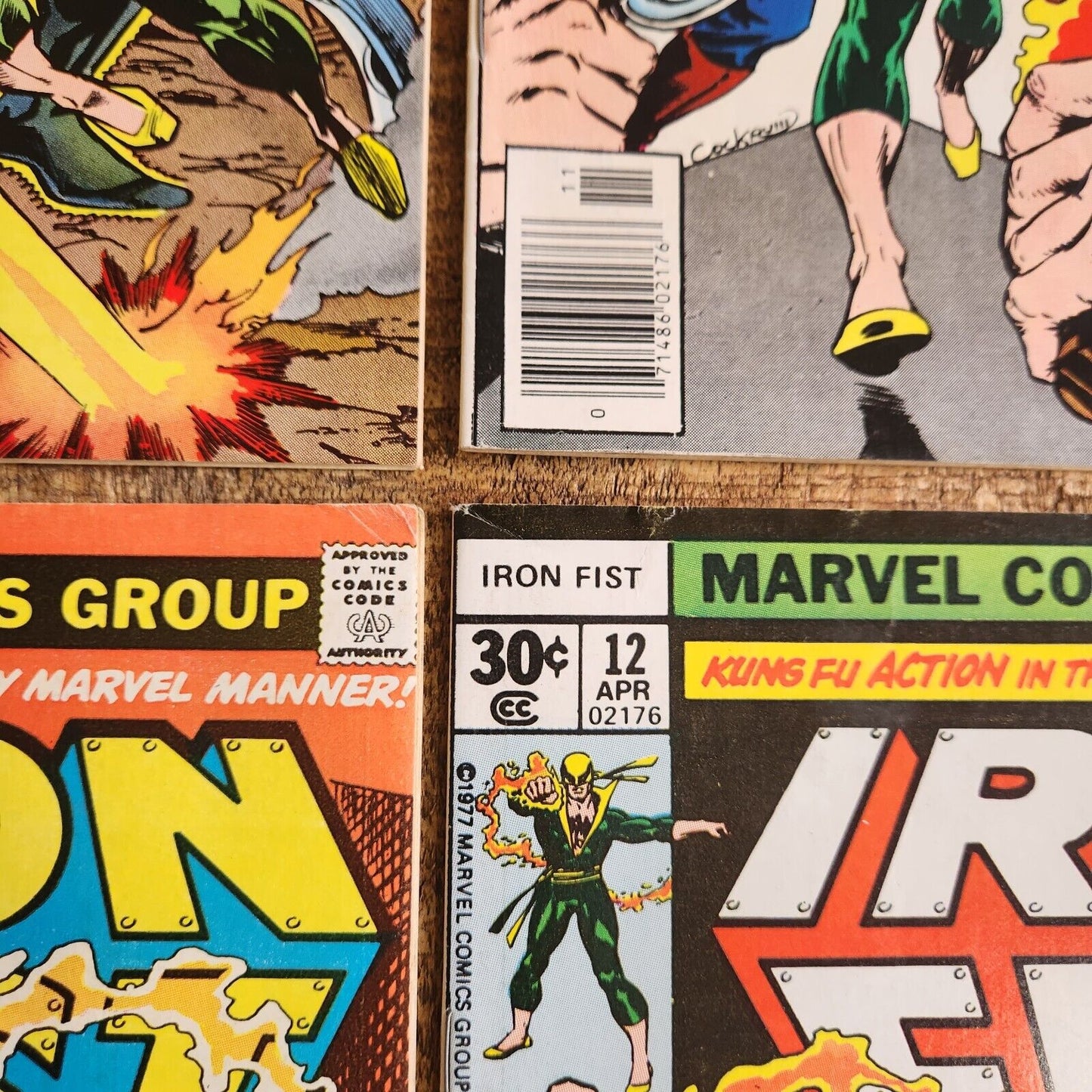 Iron Fist #3 9 11 12 Marvel Comics Lot of 13 Captain America App FN/VF 7.0