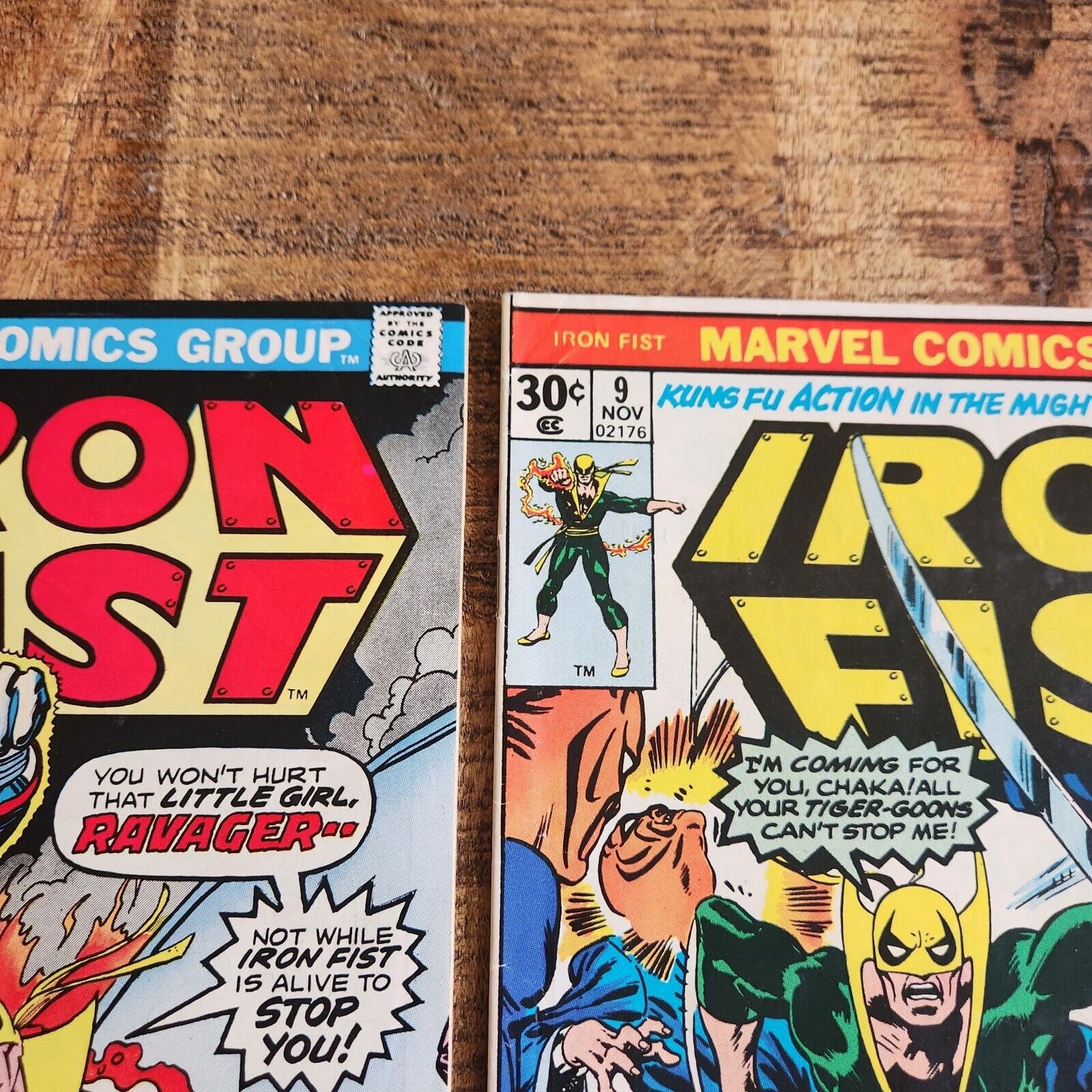 Iron Fist #3 9 11 12 Marvel Comics Lot of 13 Captain America App FN/VF 7.0