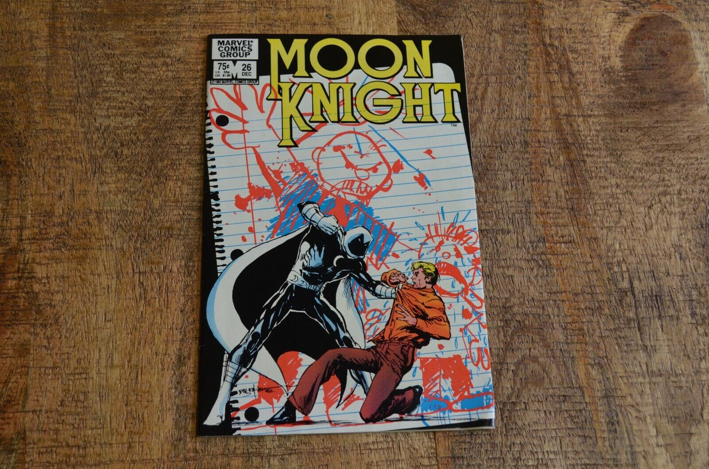 Moon Knight #26 Marvel Comic Book December 1982 8.5 VF+