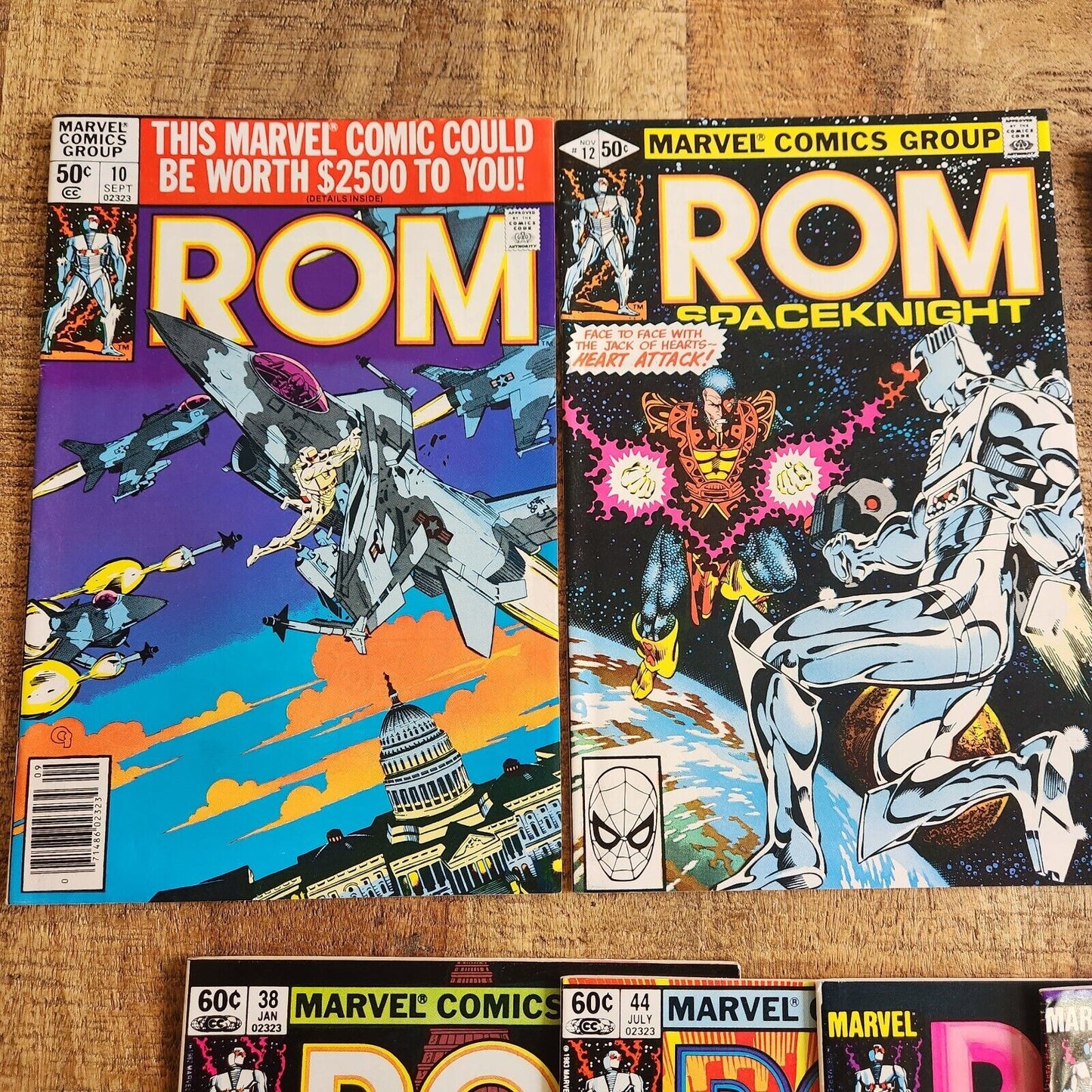 ROM #10 12 14 19 23 37 38 44 47-51 Space Hero Marvel Comics Lot of 13 VF 8.0