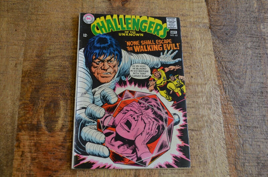 Challengers of the Unknown #63 (DC, 1968) Comic Book VG 5.0