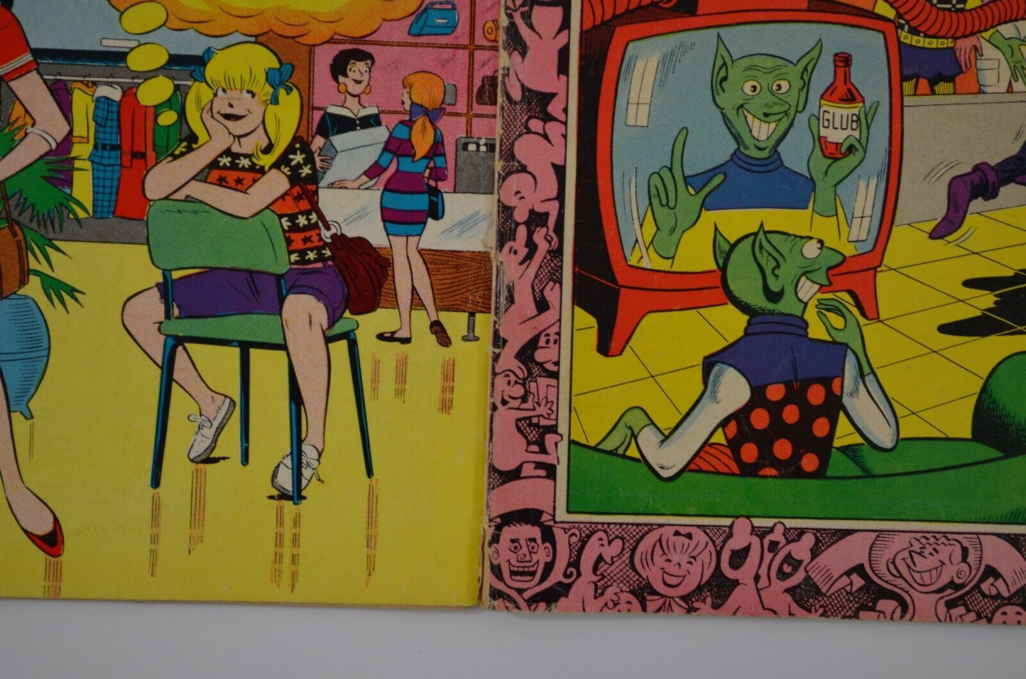 Betty And Me #7, 8, 14 / Archie's Mad House #58 (Archie Pub, 1967-68) Comic Book
