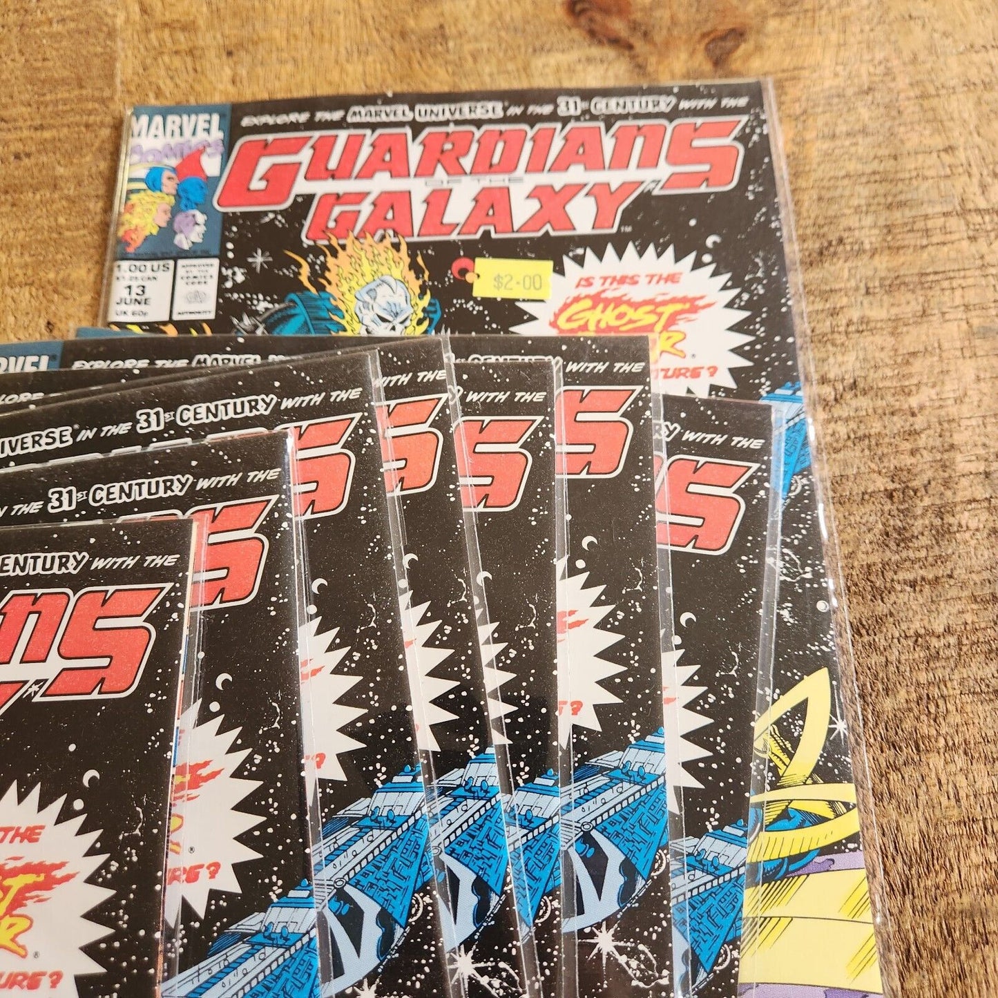 Guardians of the Galaxy #13 Marvel Comics 1991 Lot of 9 NM- 9.2