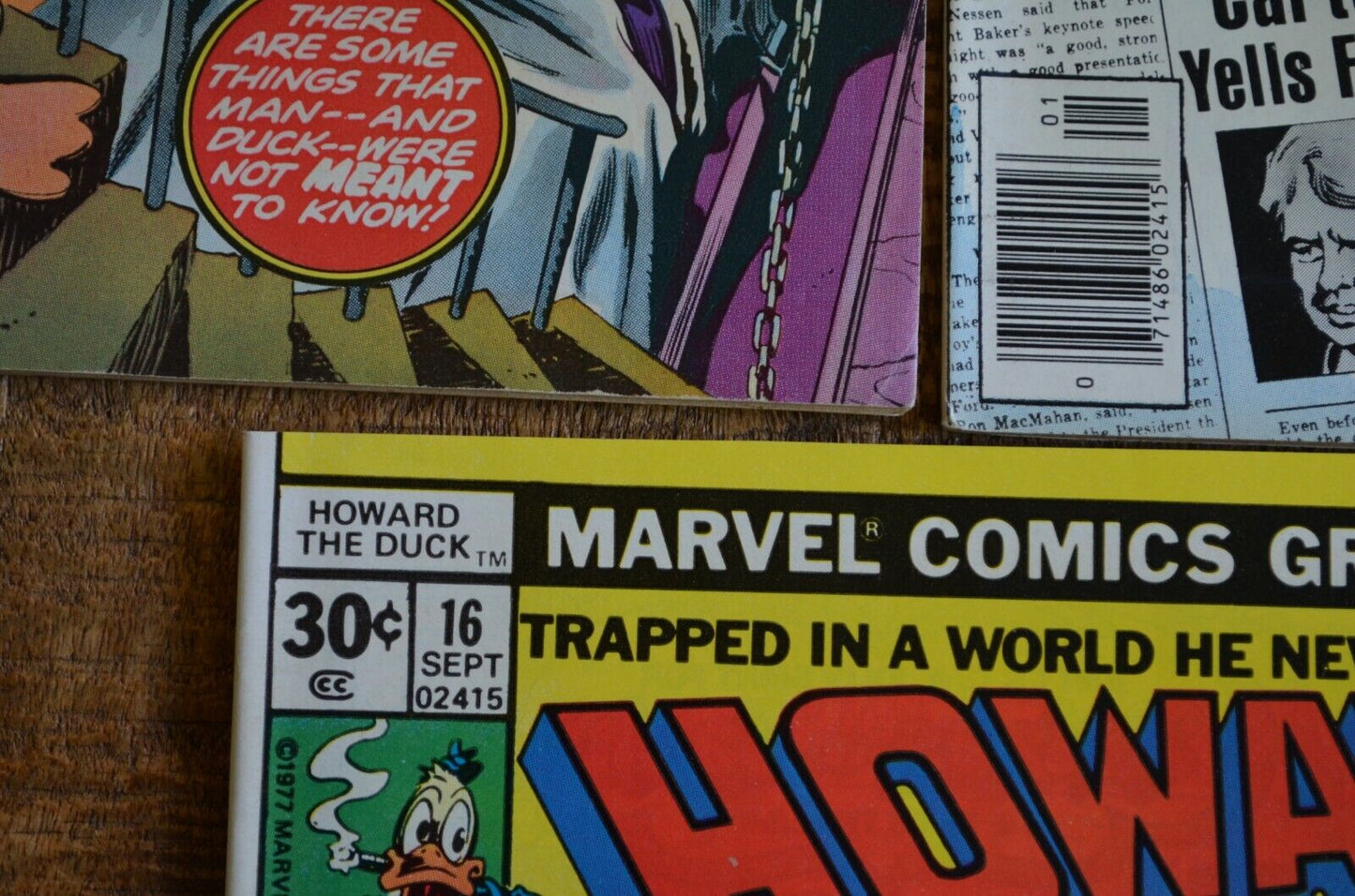 Howard the Duck #6 8 15 16 17 (Marvel, 1976-77) Comic Books Lot of 5 VF