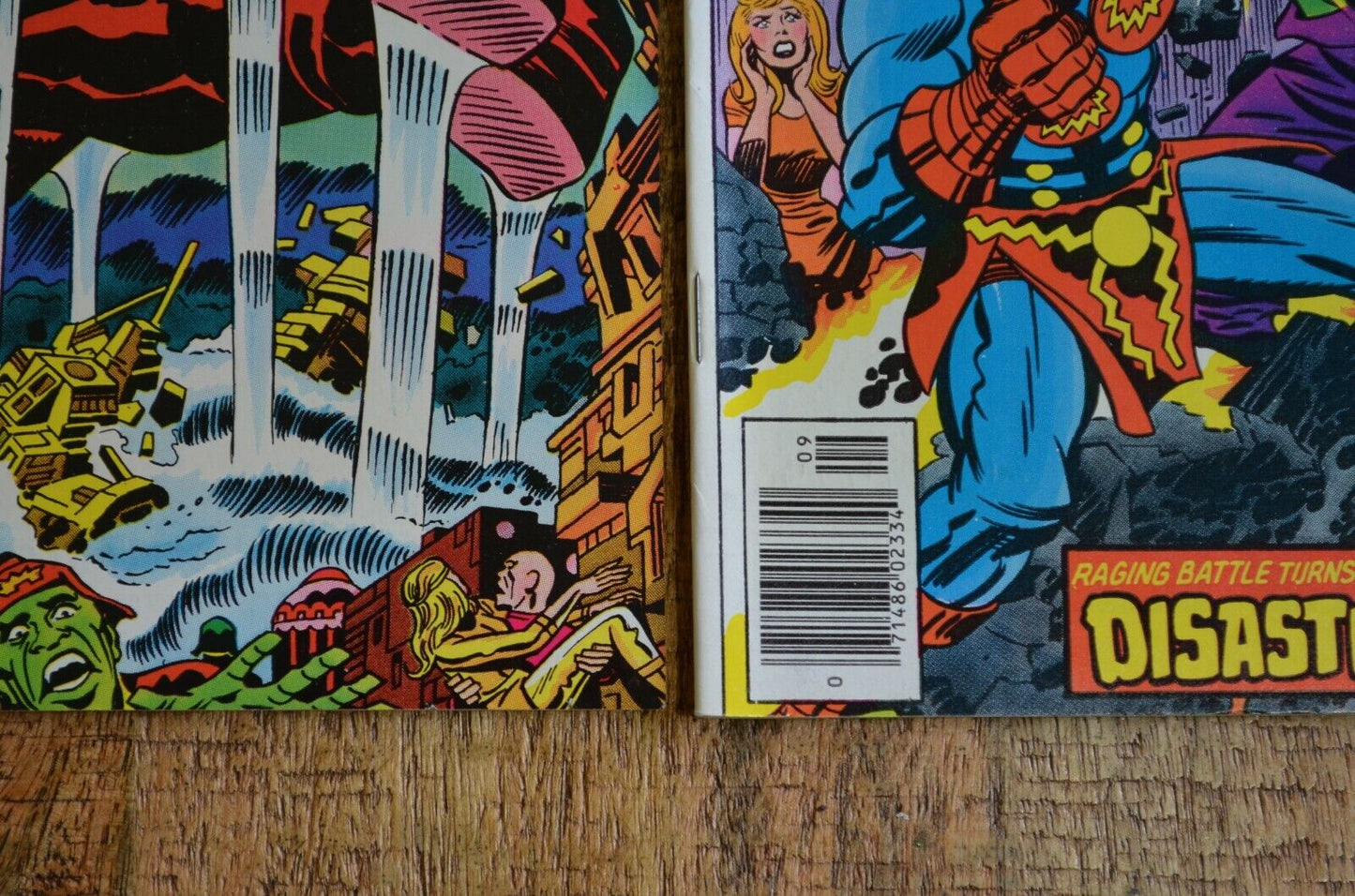 Eternals #10 15 (Marvel Comics, 1977) Comic Books Lot of 2 NM-