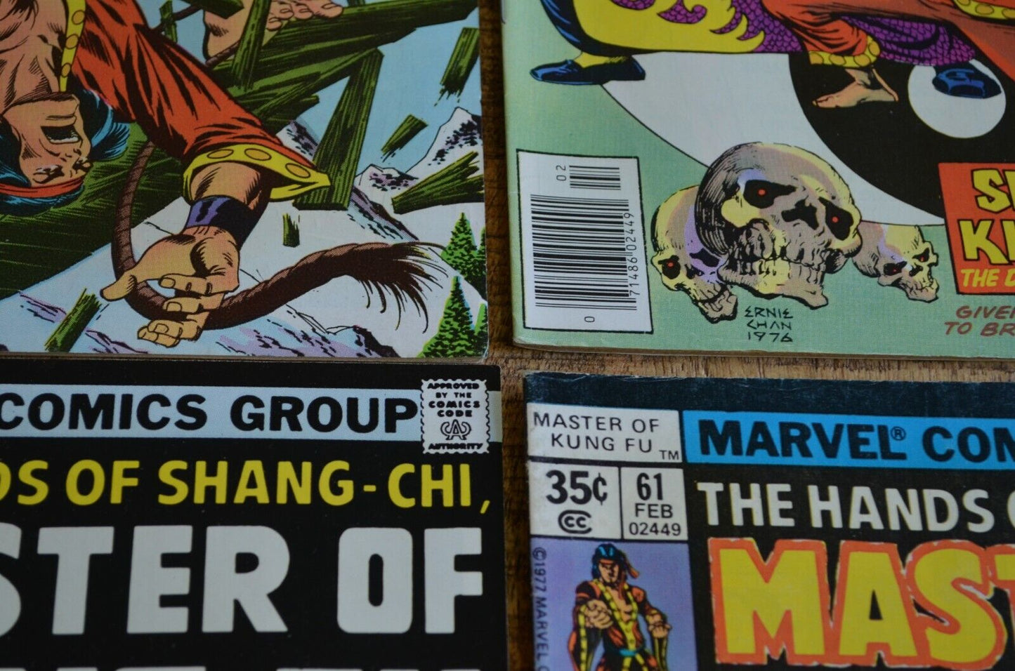 Hands of Shang-Chi Master of Kung Fu #46 49 51 61 (Marvel, 1976-78) Comics VF-