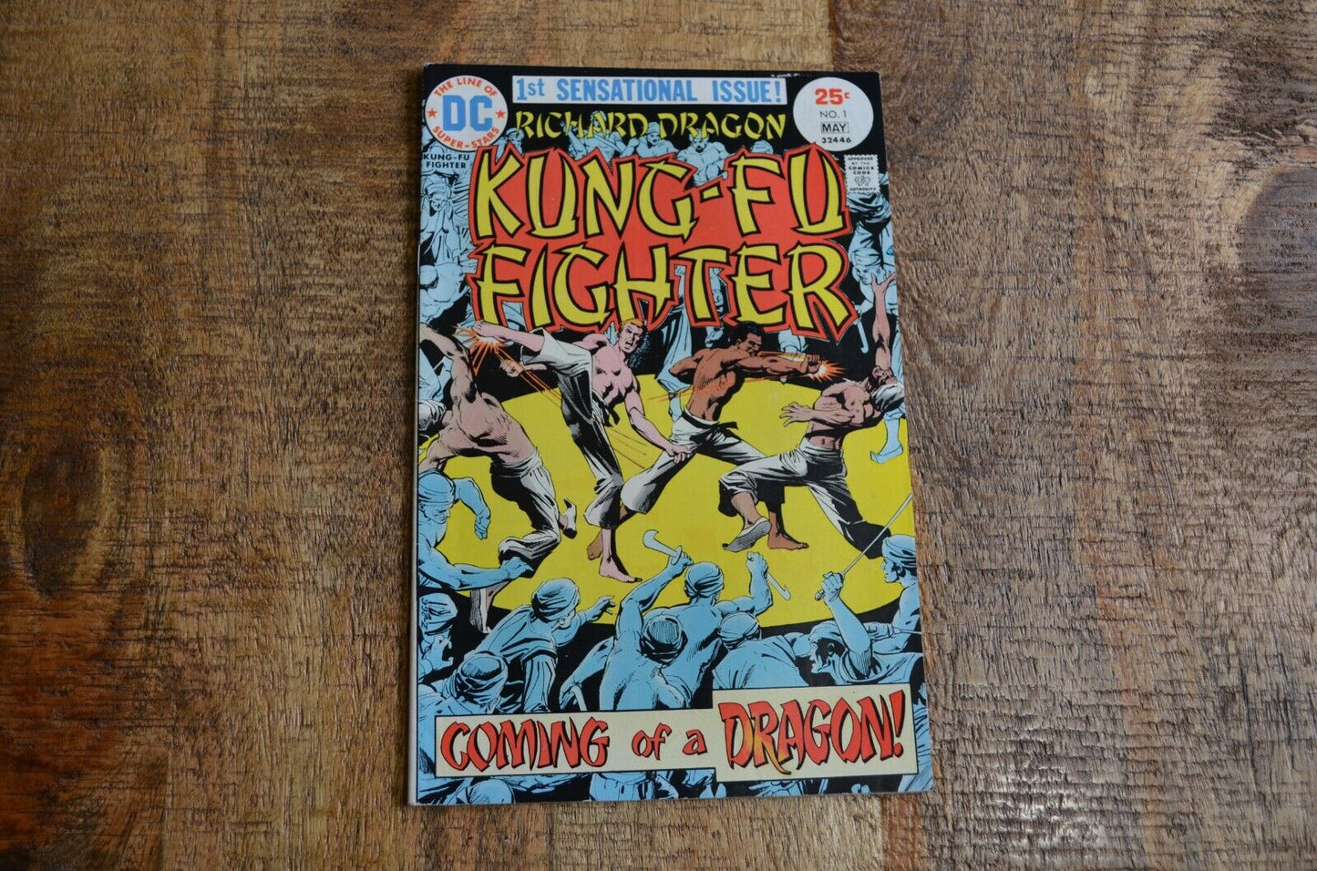 Richard Dragon Kung Fu Fighter #1 DC Comics May 1975 VF 8.0