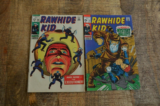 Rawhide Kid #69 72 (Marvel Comics, April 1969) Lot of 2 FN