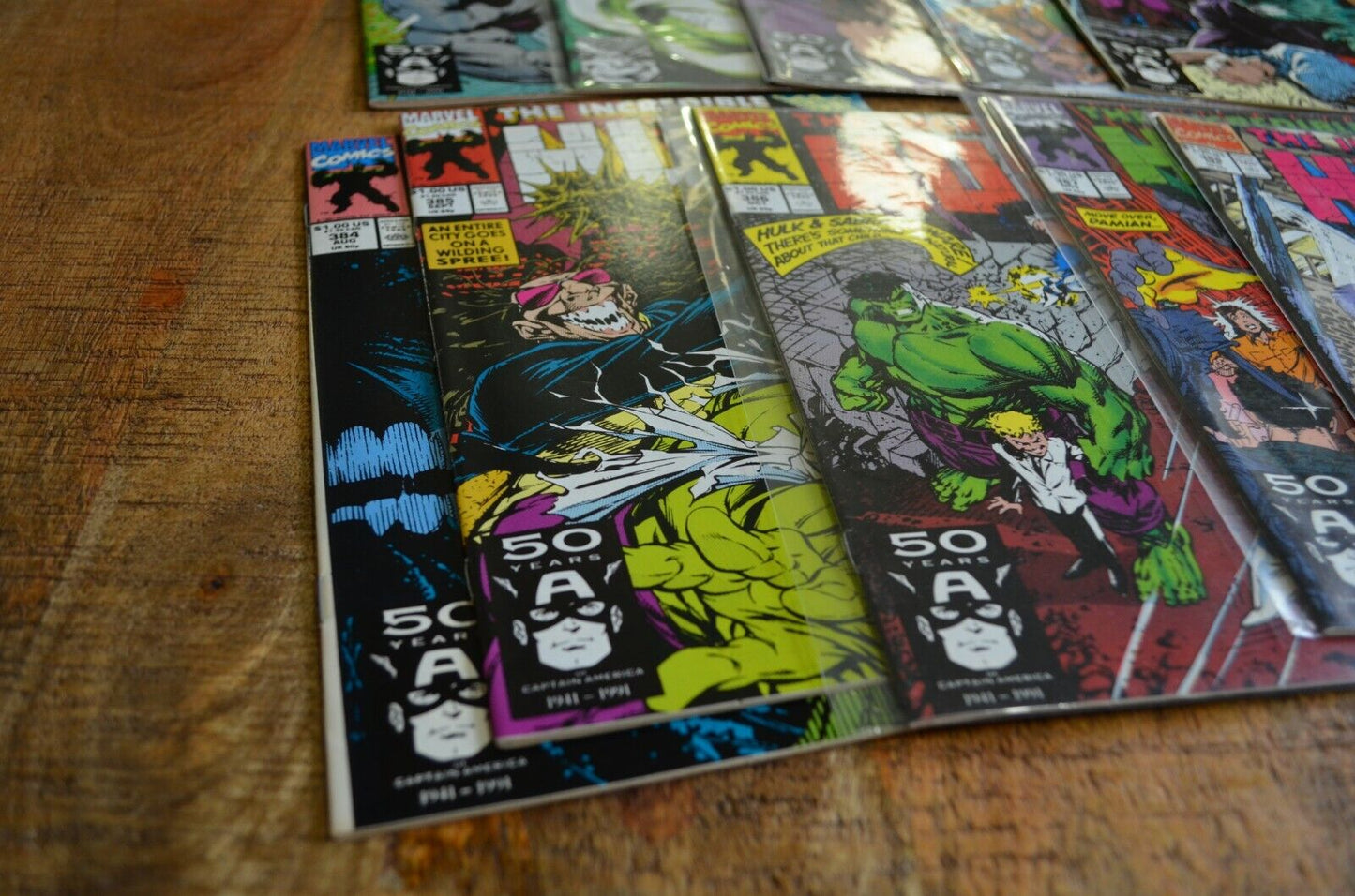 Incredible Hulk #378-381 383-389 (Marvel, 1991-92) Comic Books NM 9.2 Lot of 11