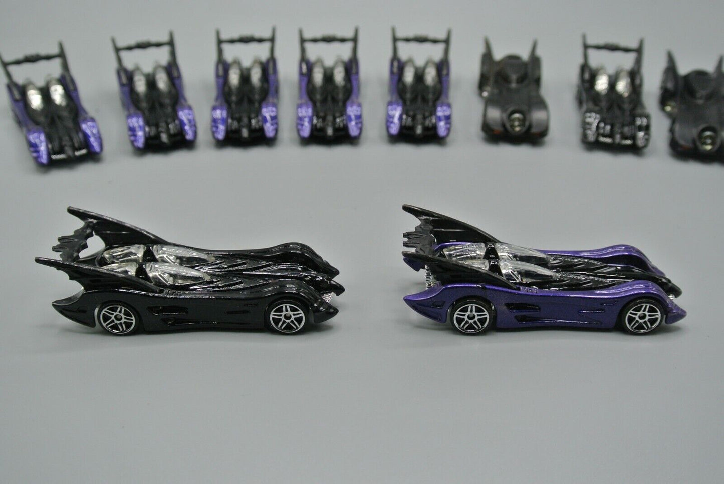 Hot Wheels Batmobile Lot of 13 Diecast Cars S03 Batman DC Comics Malaysia Loose