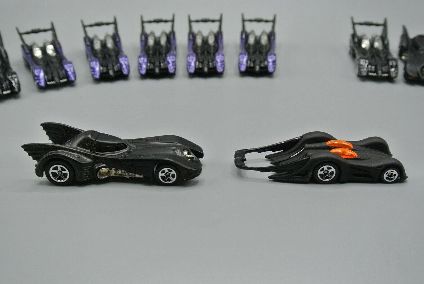 Hot Wheels Batmobile Lot of 13 Diecast Cars S03 Batman DC Comics Malaysia Loose