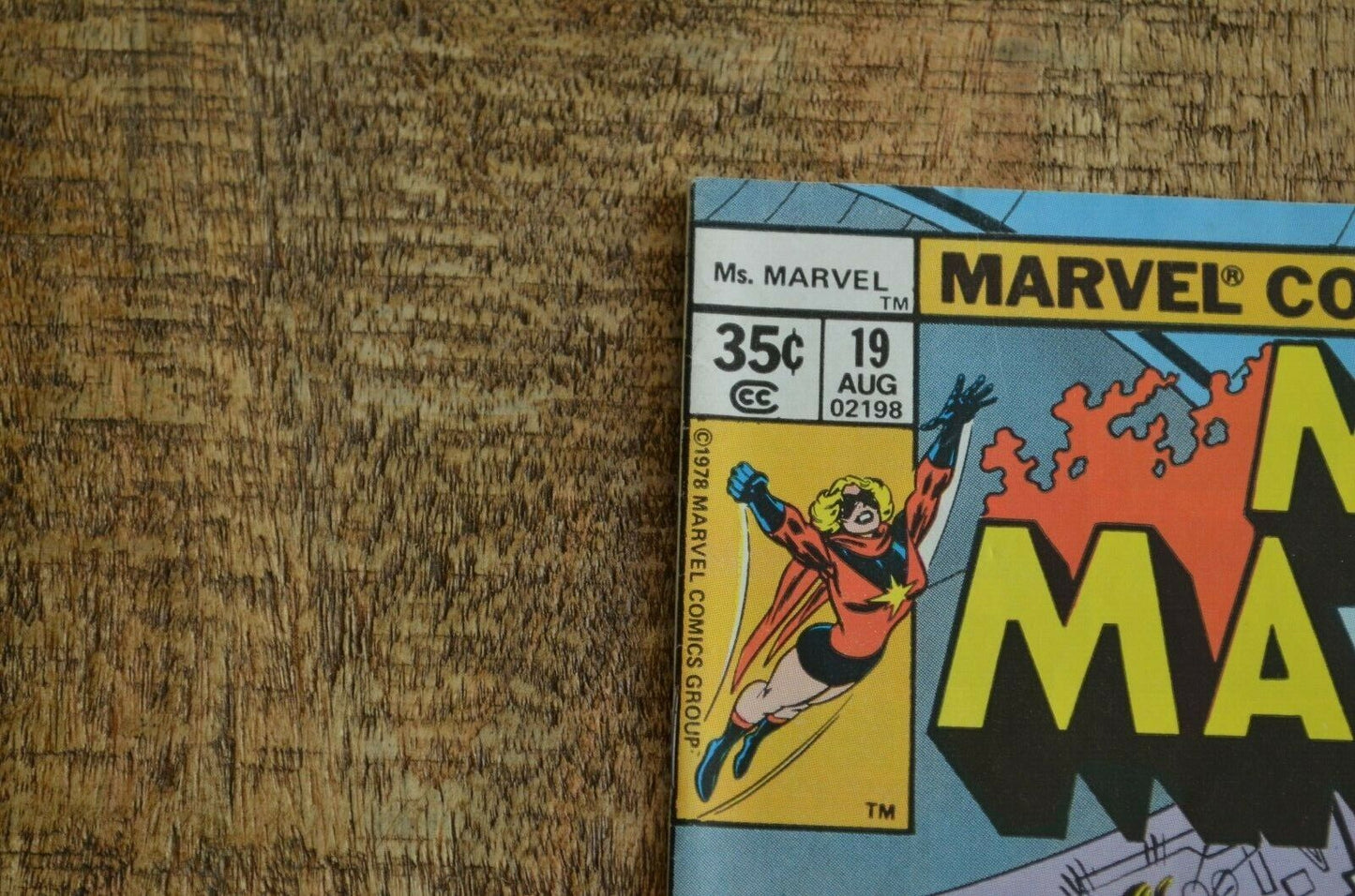 Ms Marvel #19 (Marvel Comics, 1978) Newsstand VF Comic Book