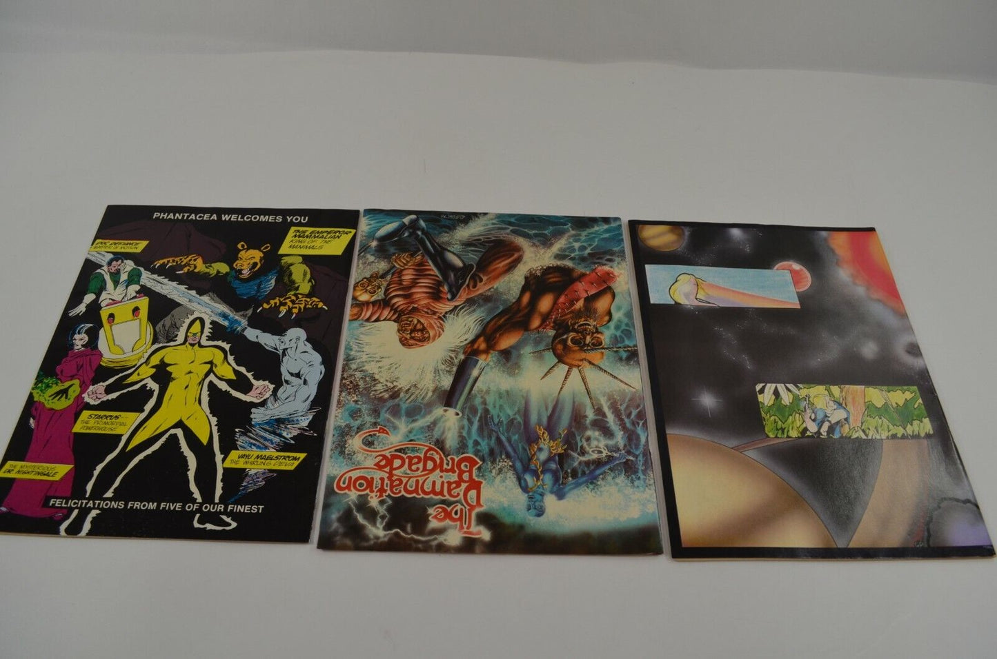 Phantacea 1 2 3 Comic Book Magazines 1977 Dave Sim Art McPherson High Grade VF+