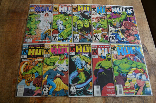 Hulk #400-409 (Marvel, 1992-1993) NM Comic Books Lot of 10