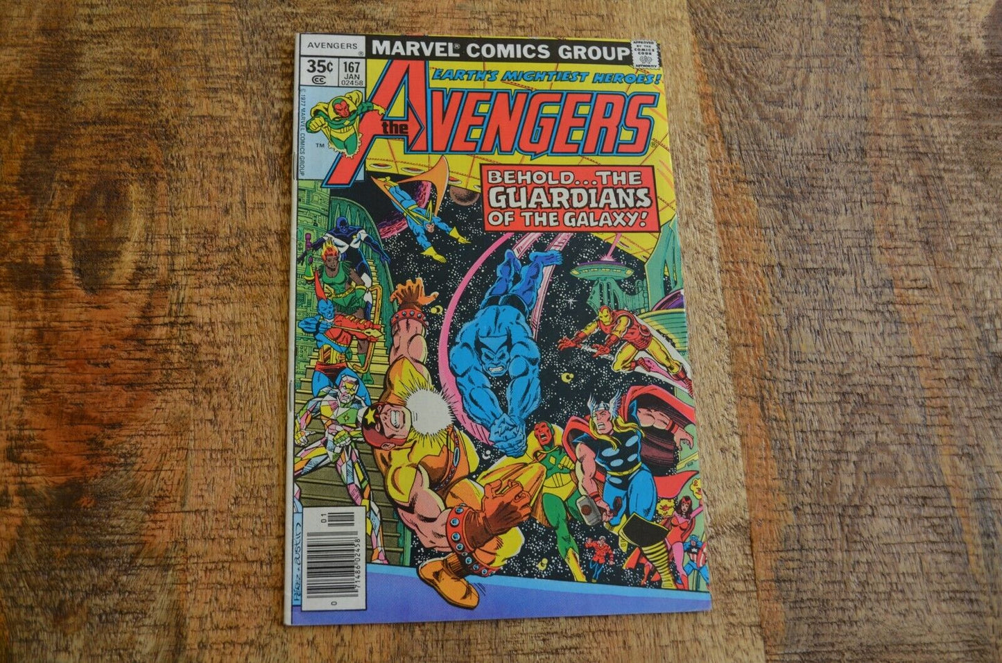 Avengers #167 (Marvel Comics, 1978) Newsstand VF Comic Book