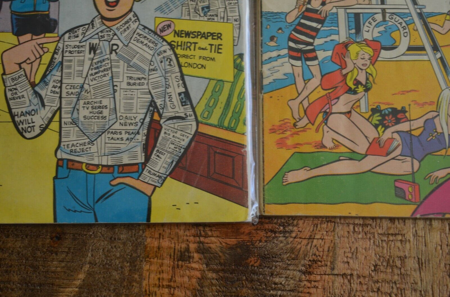 Archie #167 173 182 190 203 216 (Archie Comics, 1966-1972) Lot of 6 GD/VG