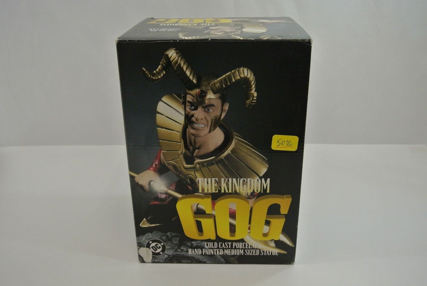 Kingdom Gog Hand-Painted Porcelain Medium-Sized Statue w/ COA 1998 DC Comics 8"