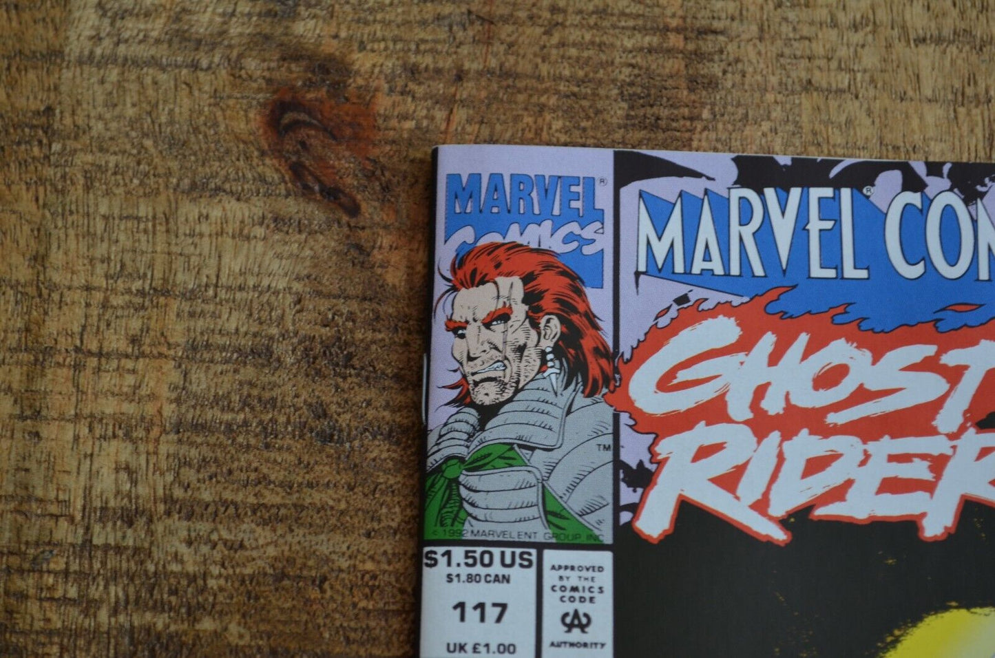 Marvel Comics Presents Ghost Rider & Iron Fist #117 (Marvel, 1992) Comic NM+ 9.6