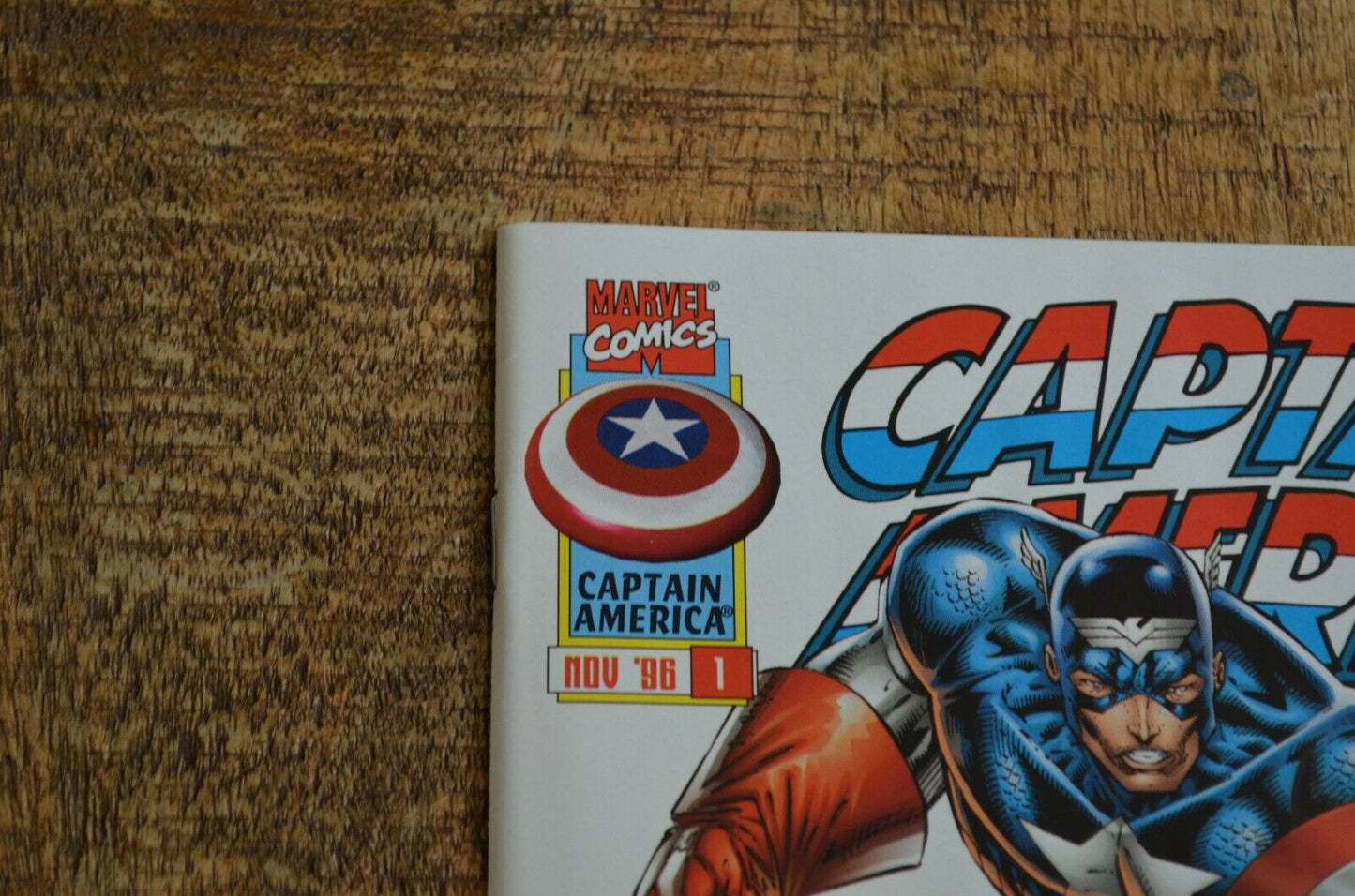 Captain America #1 (Marvel, 1996) 1st App Ricky Barnes NM Comic Book