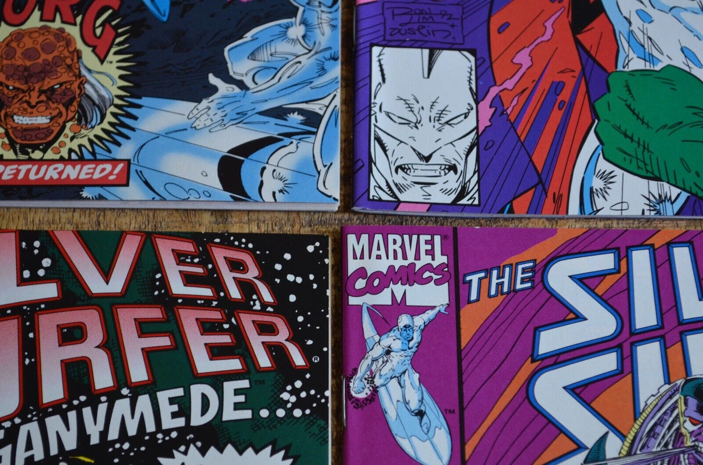 Silver Surfer #78 79 80 81 82 85 Marvel Comic Book Lot of 6 NM 9.2