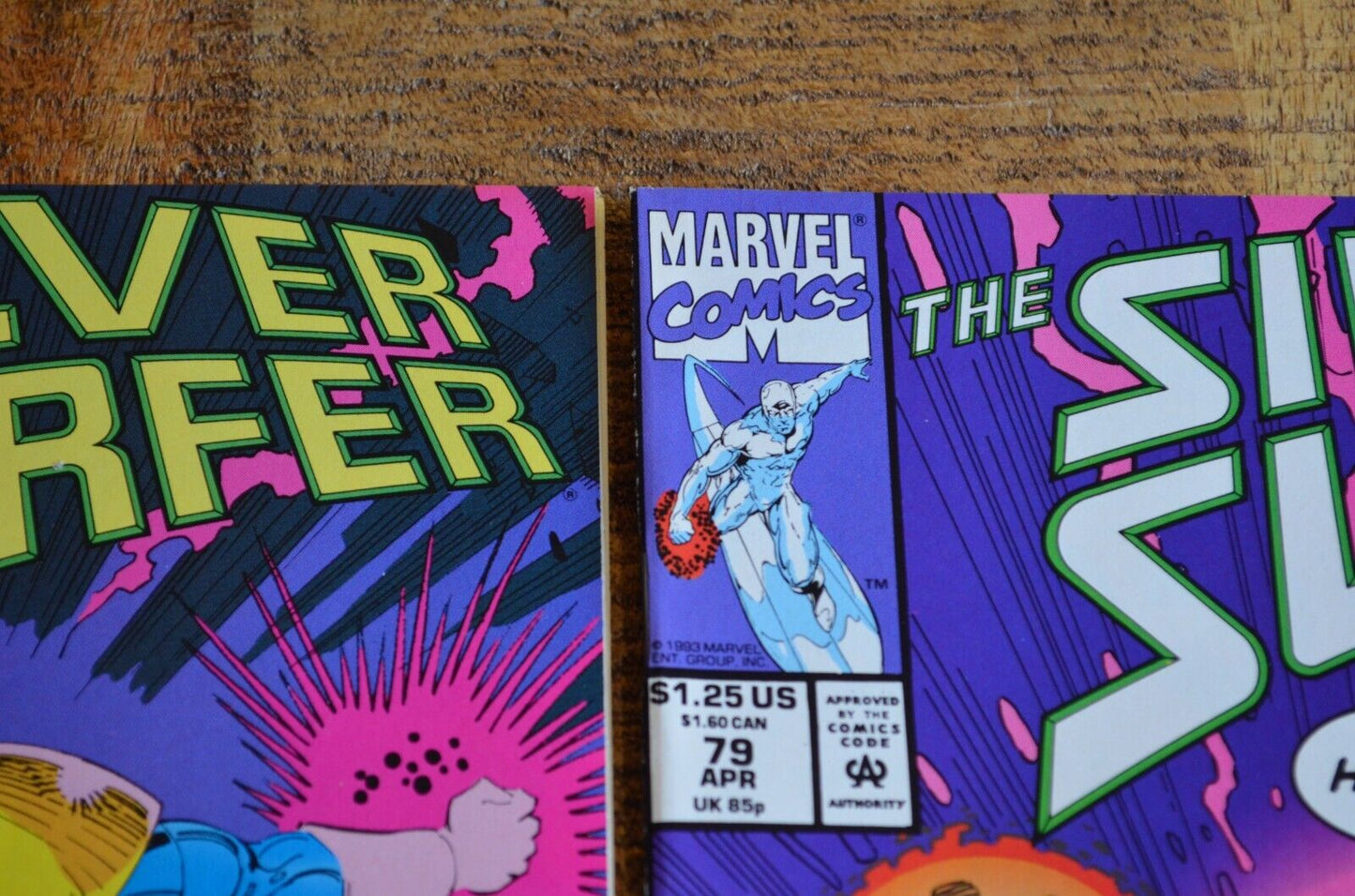 Silver Surfer #78 79 80 81 82 85 Marvel Comic Book Lot of 6 NM 9.2