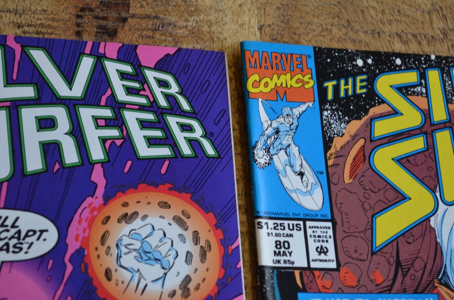 Silver Surfer #78 79 80 81 82 85 Marvel Comic Book Lot of 6 NM 9.2