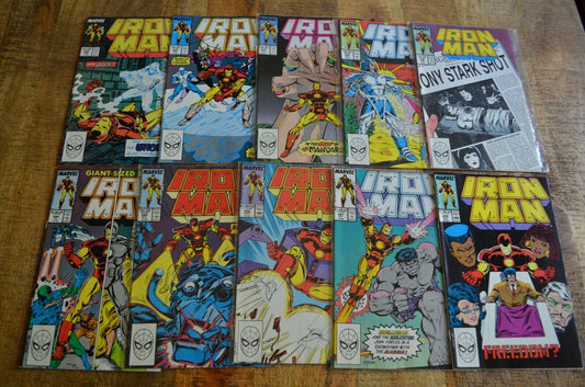 Iron Man #239-248 (Marvel, 1989) VF+/NM- Comic Books Lot of 10