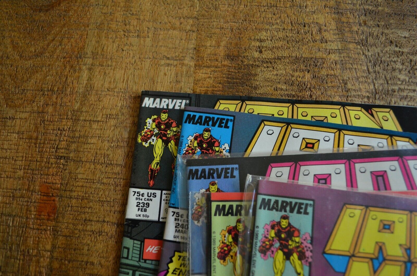 Iron Man #239-248 (Marvel, 1989) VF+/NM- Comic Books Lot of 10