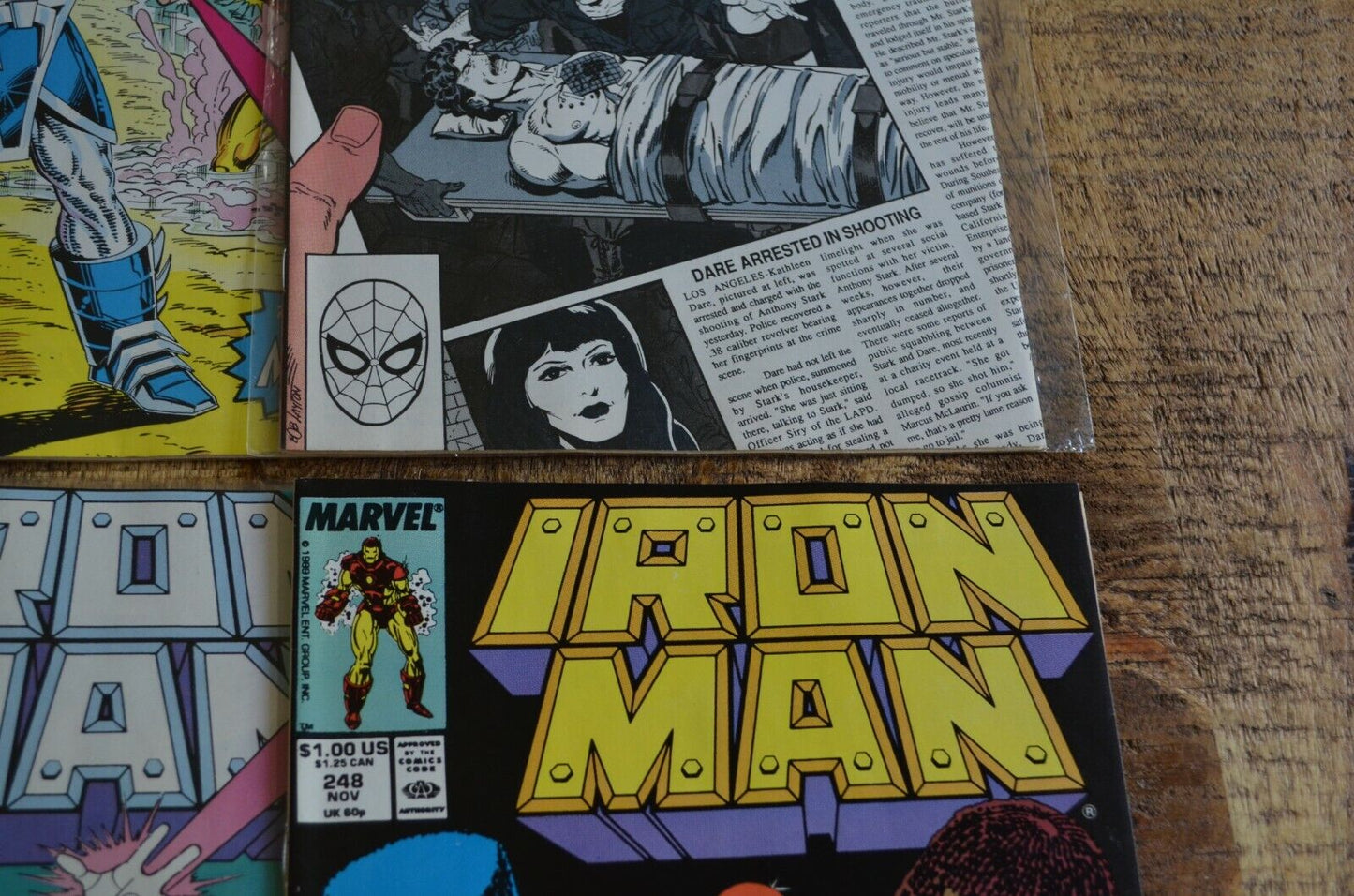 Iron Man #239-248 (Marvel, 1989) VF+/NM- Comic Books Lot of 10