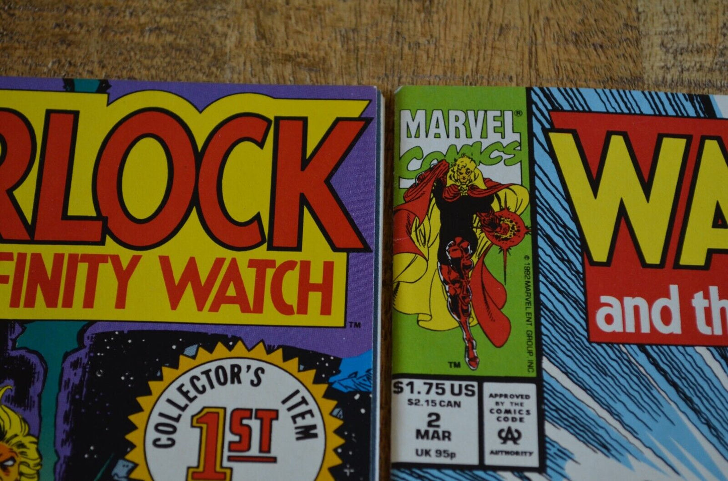 Warlock and the Infinity Watch #1 2 3 Marvel Comic Book Lot of 3 NM 9.0