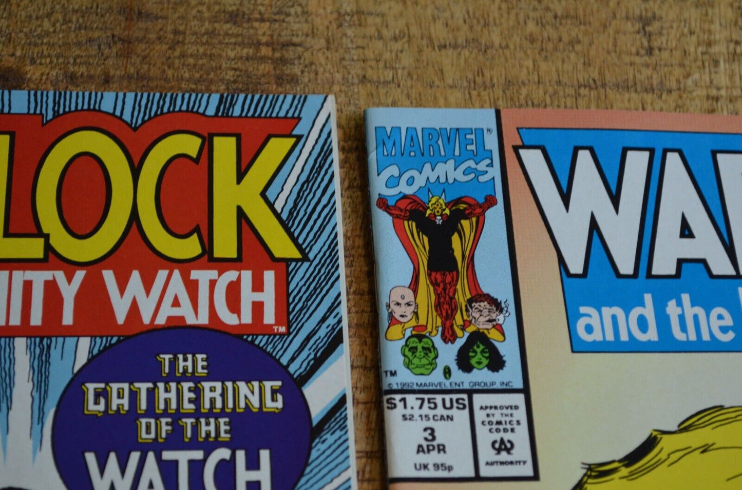 Warlock and the Infinity Watch #1 2 3 Marvel Comic Book Lot of 3 NM 9.0