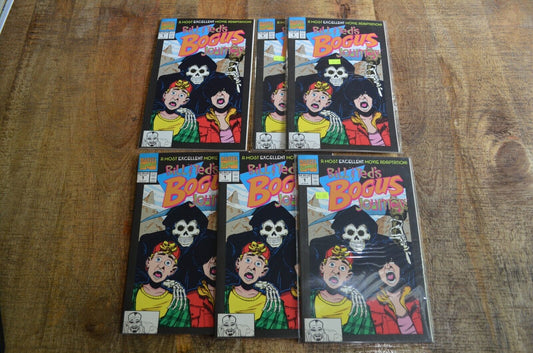 Bill & Ted's Bogus Journey #1 x 6 Copies (Marvel, 1991) Comic Books NM- 9.0
