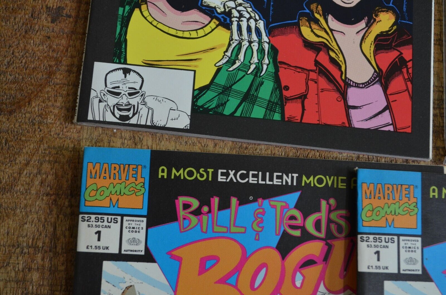 Bill & Ted's Bogus Journey #1 x 6 Copies (Marvel, 1991) Comic Books NM- 9.0