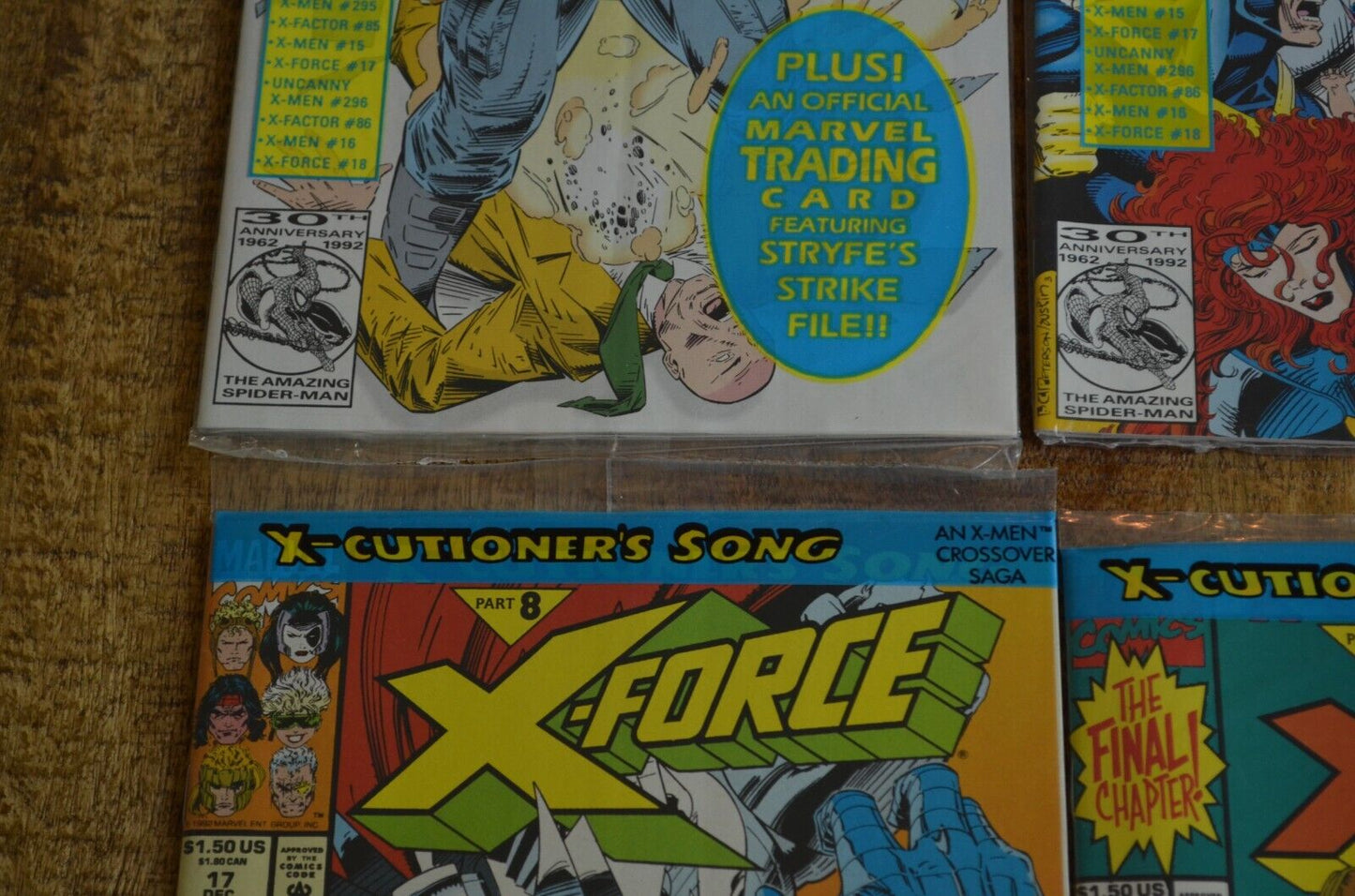 X-Cutioners Song Polybagged Comics X-Men X-Force #1 3-9 11 12 Marvel NM 9.2