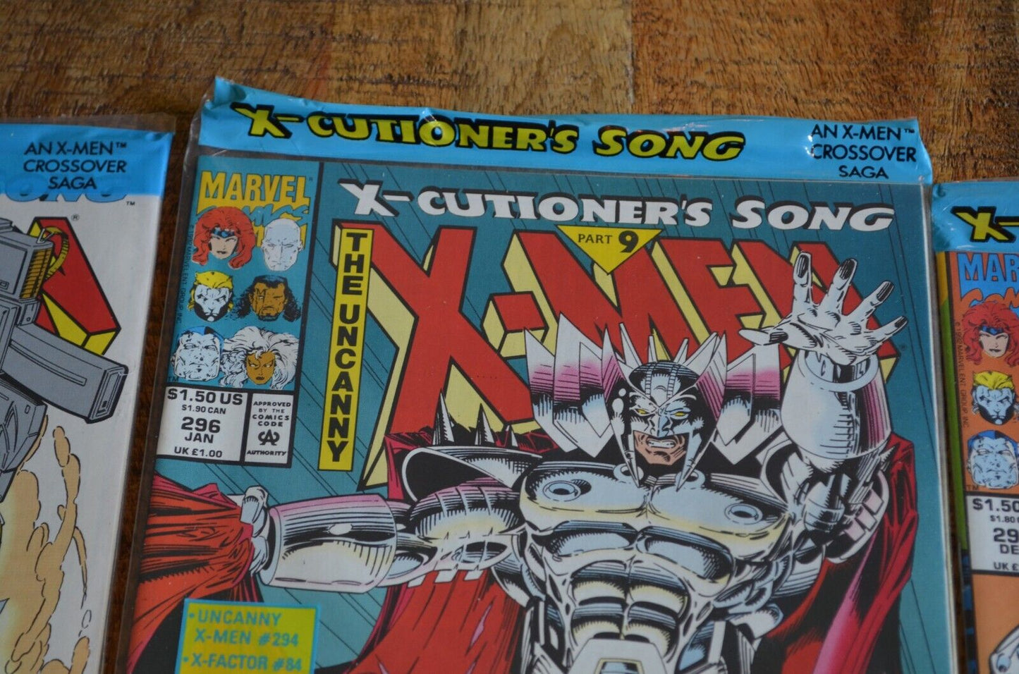 X-Cutioners Song Polybagged Comics X-Men X-Force #1 3-9 11 12 Marvel NM 9.2