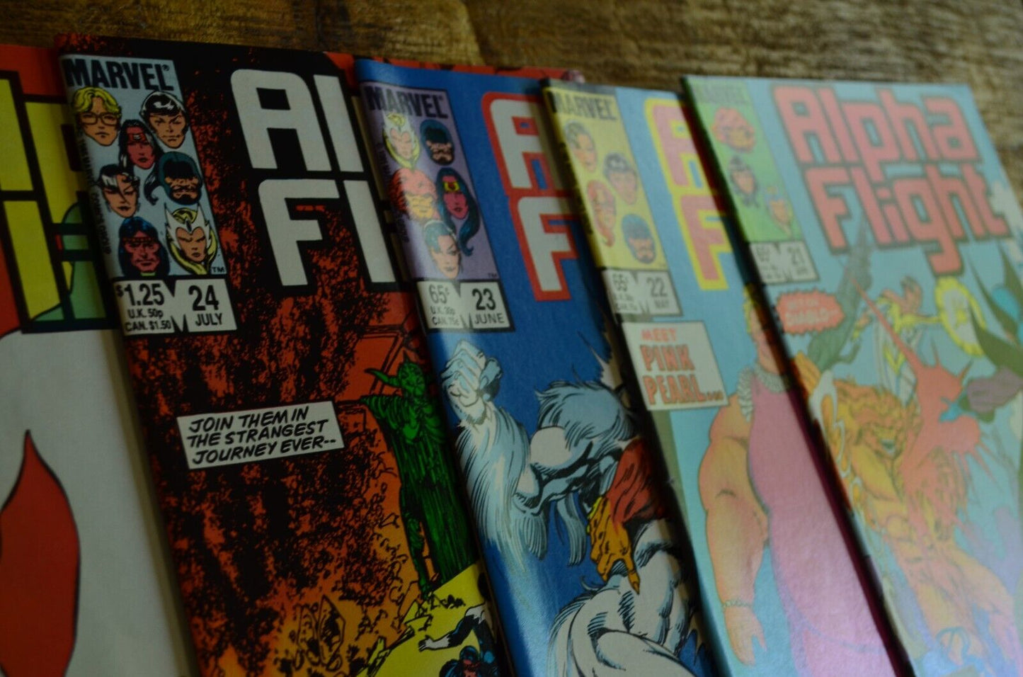 Alpha Flight  #21-32 35 36 37 38 39 40 Marvel Comic Book Lot of 18 NM 9.2