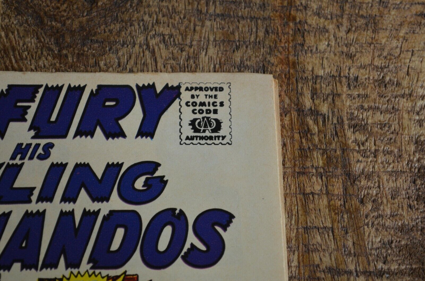 Sgt Fury Howling Commandos #41 (April 1967, Marvel Comics) Blitz Squad VF 7.5