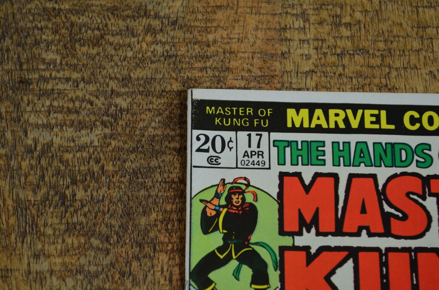 Master of Kung Fu #17 Marvel Comics April 1974 Black Jack Tarr 1st App VF+ 8.5