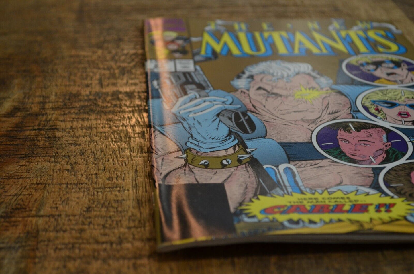 New Mutants #87 2nd Print Gold Cover Marvel Mar '90 Comic Book NM 9.2 Cable 1st