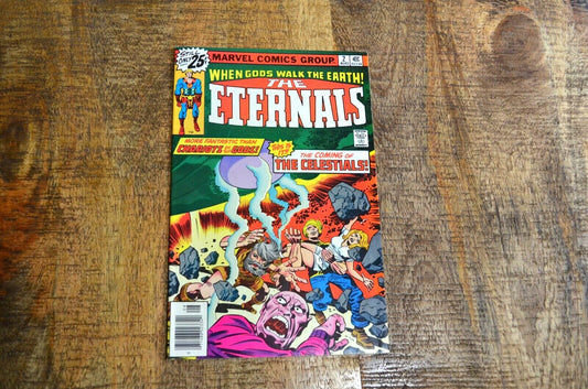 Eternals #2 (Marvel Comics, 1976) 1st Ajak Celestials VF+ 8.5 Comic Book