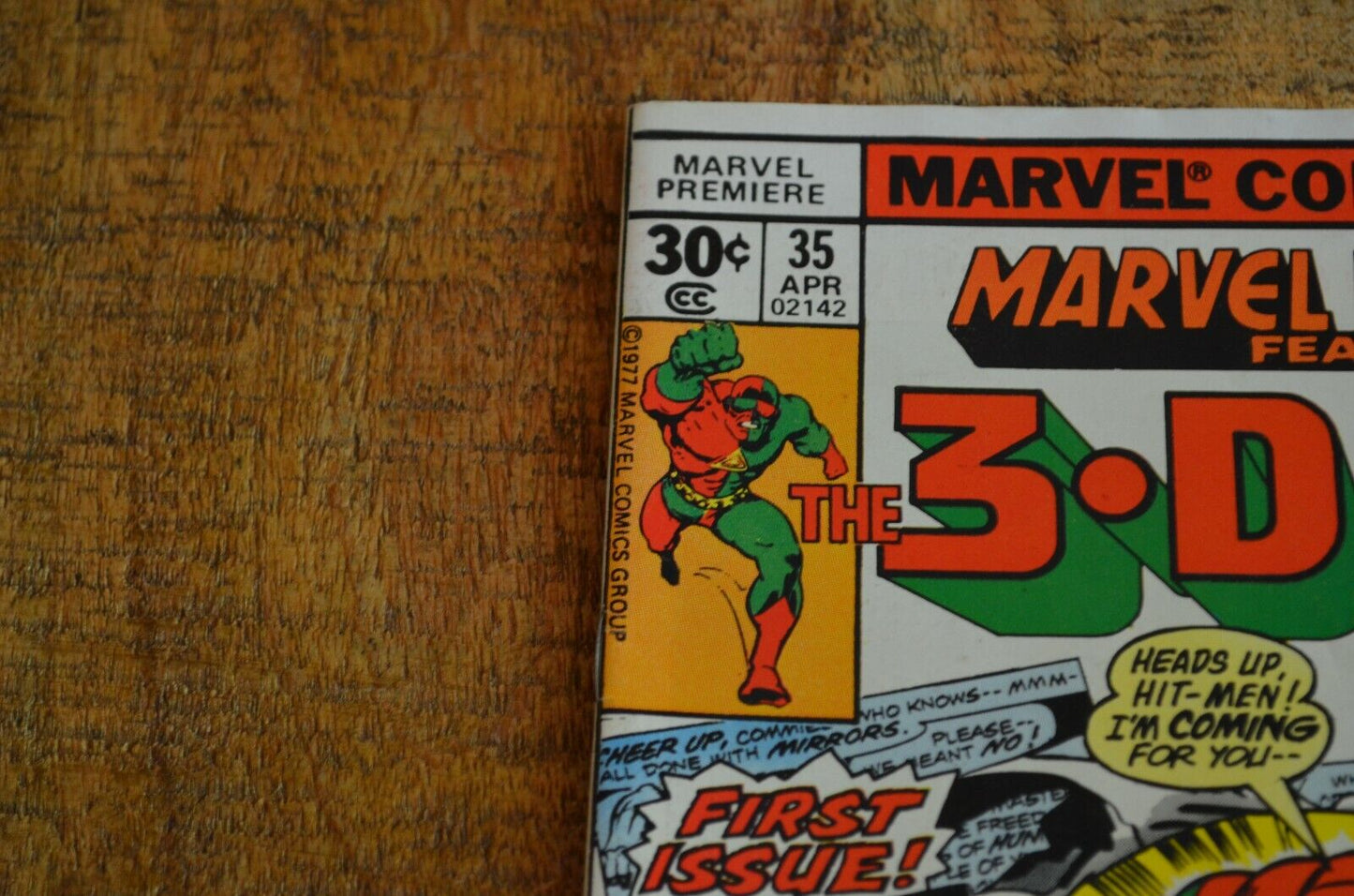 Marvel Premiere #35-37 Marvel Comics 3D Man Cold Warrior Lot of 3 7.0-8.0