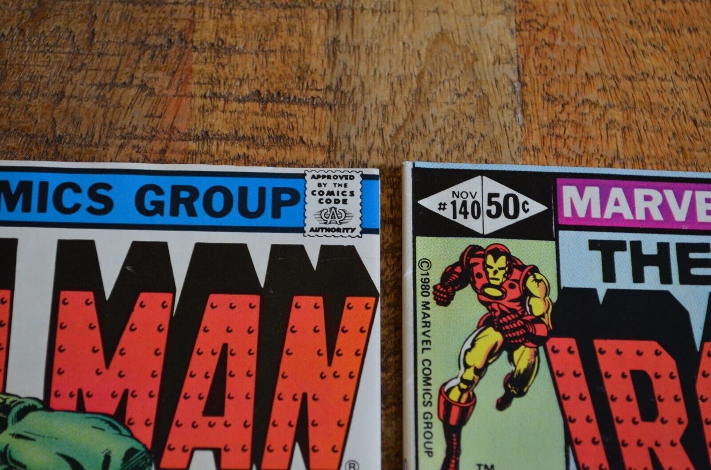 Iron Man #131 140 147 148 157 Marvel Comics 1980-1982 Lot of 5 VF/VF+