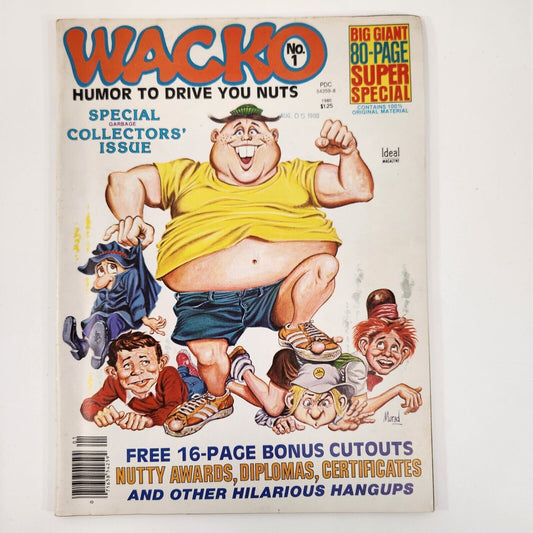 Wacko #1 Ideal Publications September 1980 Magazine 80 Page Special Fine 6.0