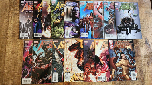 New Avengers #1 3 4 5 6 7 9-18 Marvel Comic Book 2005 Lot of 16 VF/NM 9.0