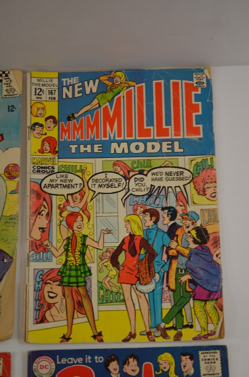 DC 12 20 Cent Comic Lot Mmmmillie the Model Binky Pep Scooter Josie LOW Grade