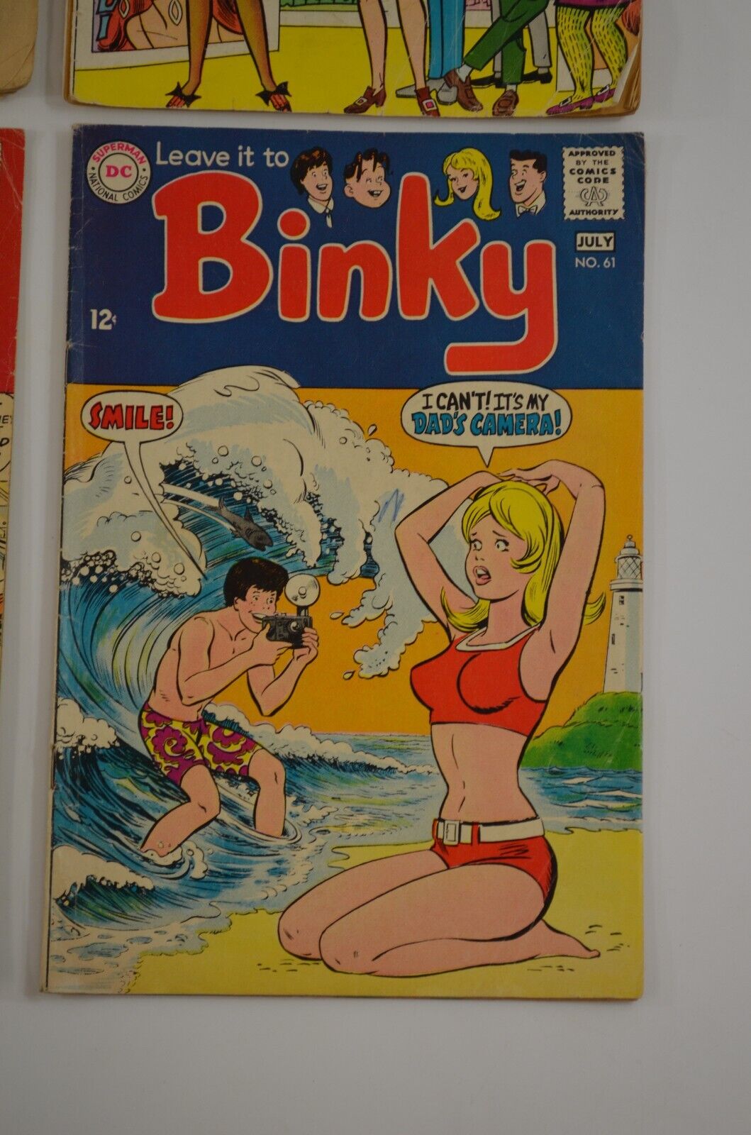 DC 12 20 Cent Comic Lot Mmmmillie the Model Binky Pep Scooter Josie LOW Grade