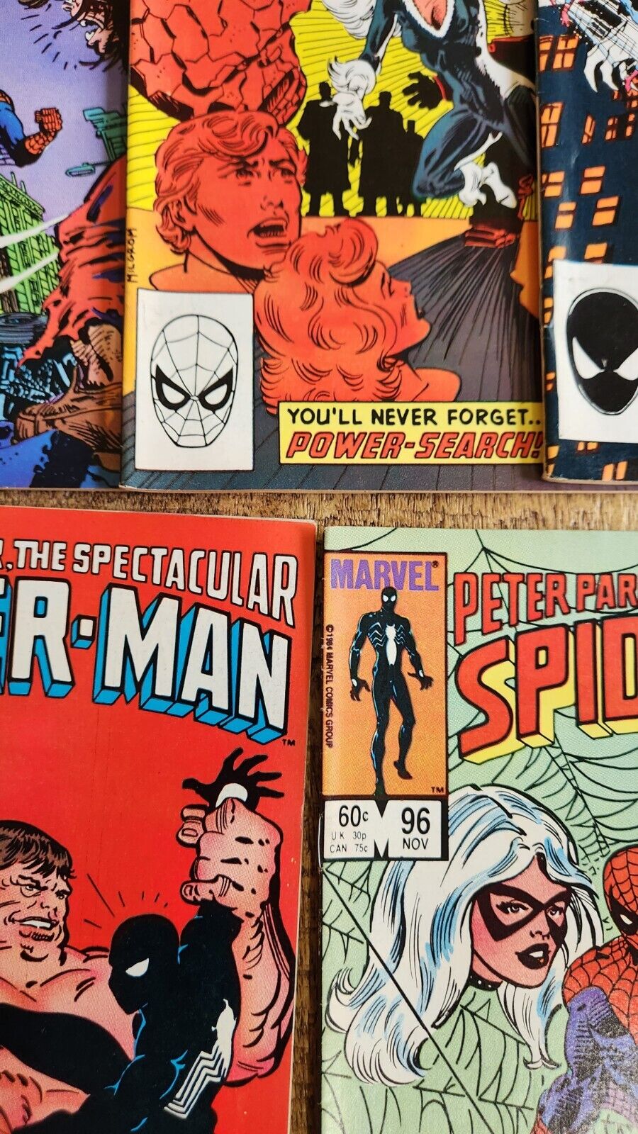 Peter Parker Spectacular Spiderman #85 88 89 90 91 96 Marvel Comics Lot of 6 VF-