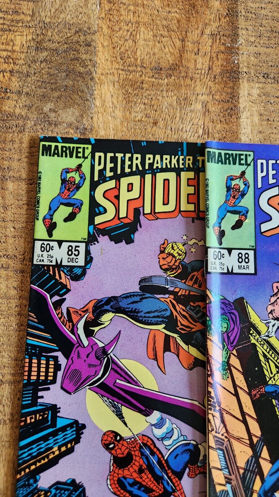 Peter Parker Spectacular Spiderman #85 88 89 90 91 96 Marvel Comics Lot of 6 VF-