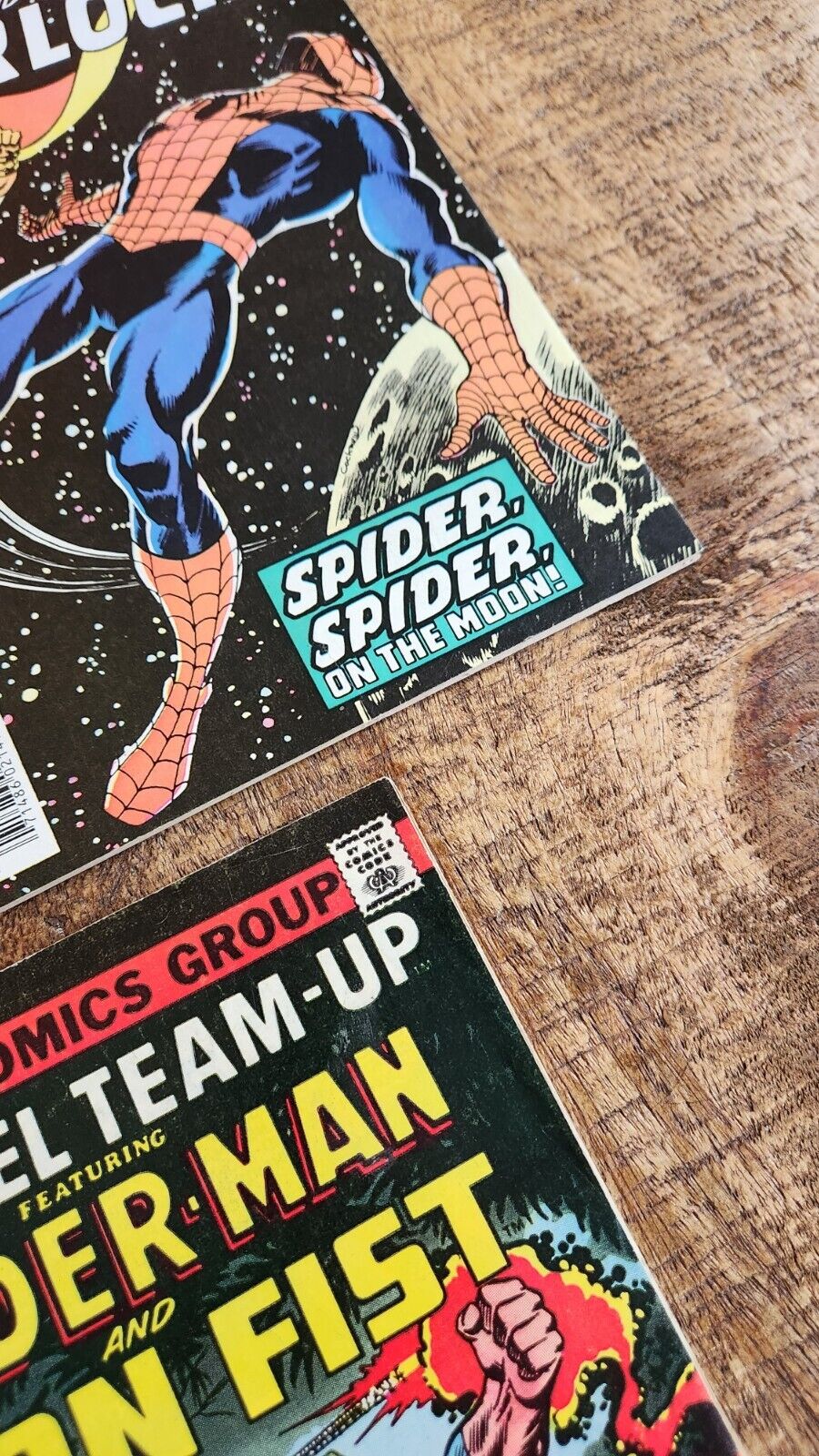 Marvel Team-Up #50 53 54 55 58 60 63 Spider-Man Hulk Wasp Comic Book Lot of 7
